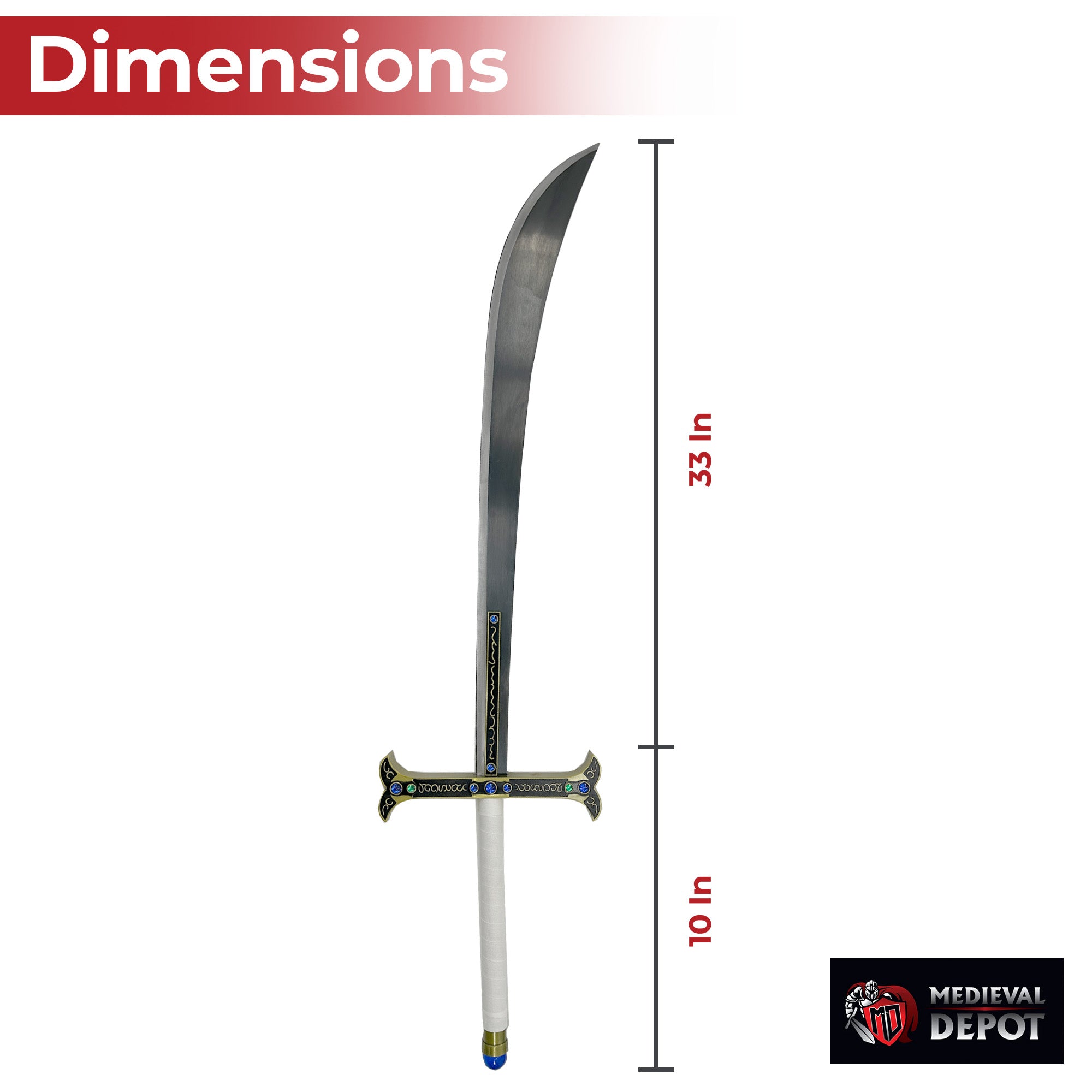 Dracule Mihawk Yoru Sword Replica Swords - Tophatter Daily Deals