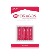 Dragon AAA Alkaline Batteries 4 Pack – Long-Lasting Power Pack Batteries > Essentials > Batteries - Tophatter Daily Deals
