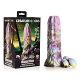 Dragon Spawn Dragon Ovipositor (Multicolor) – Silicone Dildo with Eggs 6 inch > Dildos > Fantasy - Tophatter Daily Deals