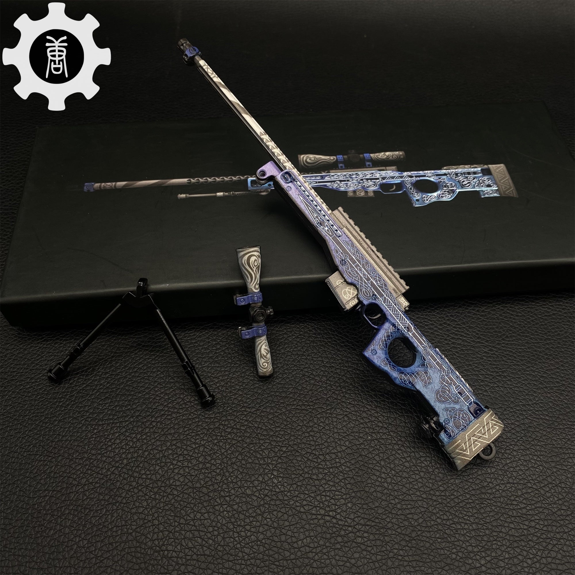 Dragon Lore & Gungnir AWP Miniature Metal Replica - Tophatter Daily Deals