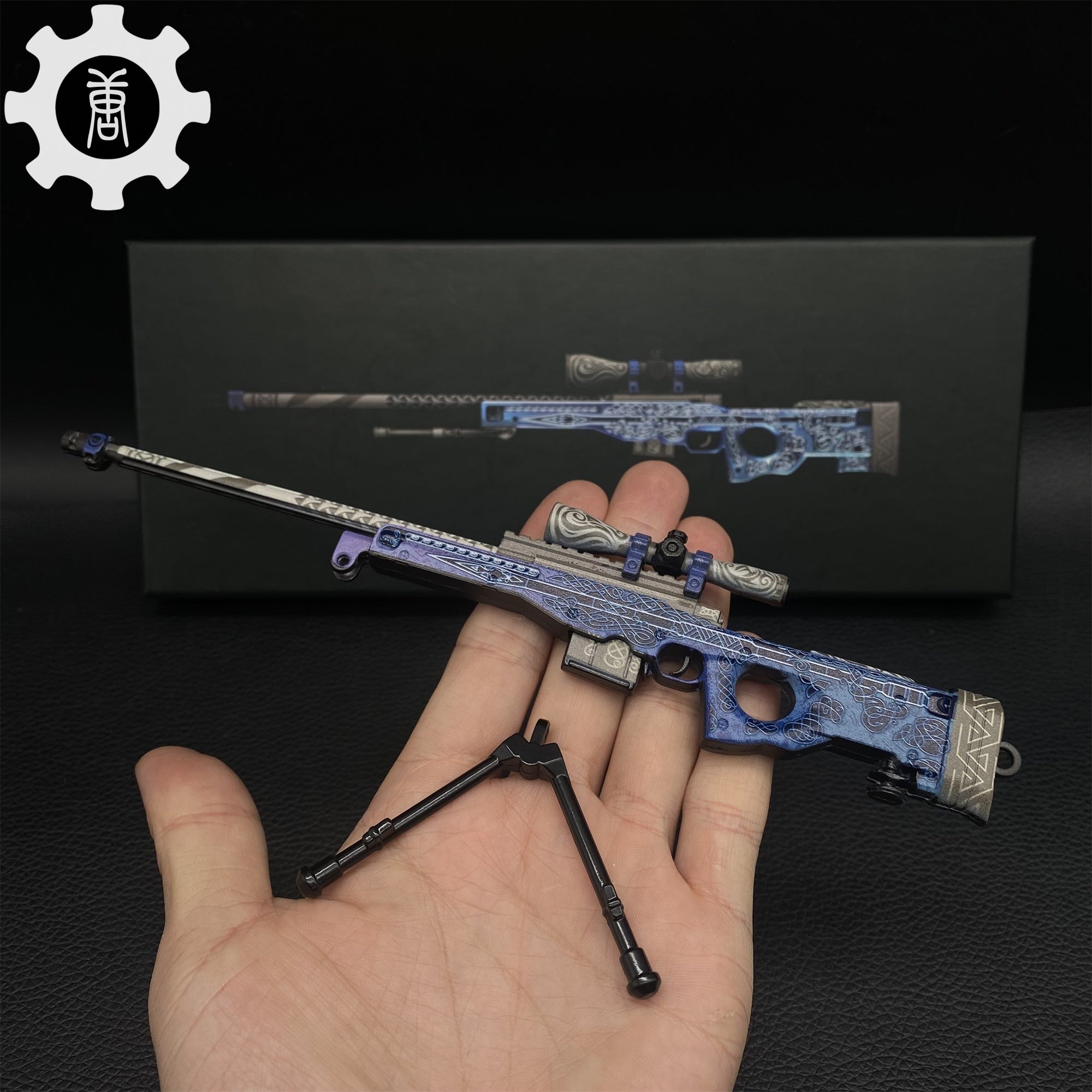 Dragon Lore & Gungnir AWP Miniature Metal Replica - Tophatter Daily Deals