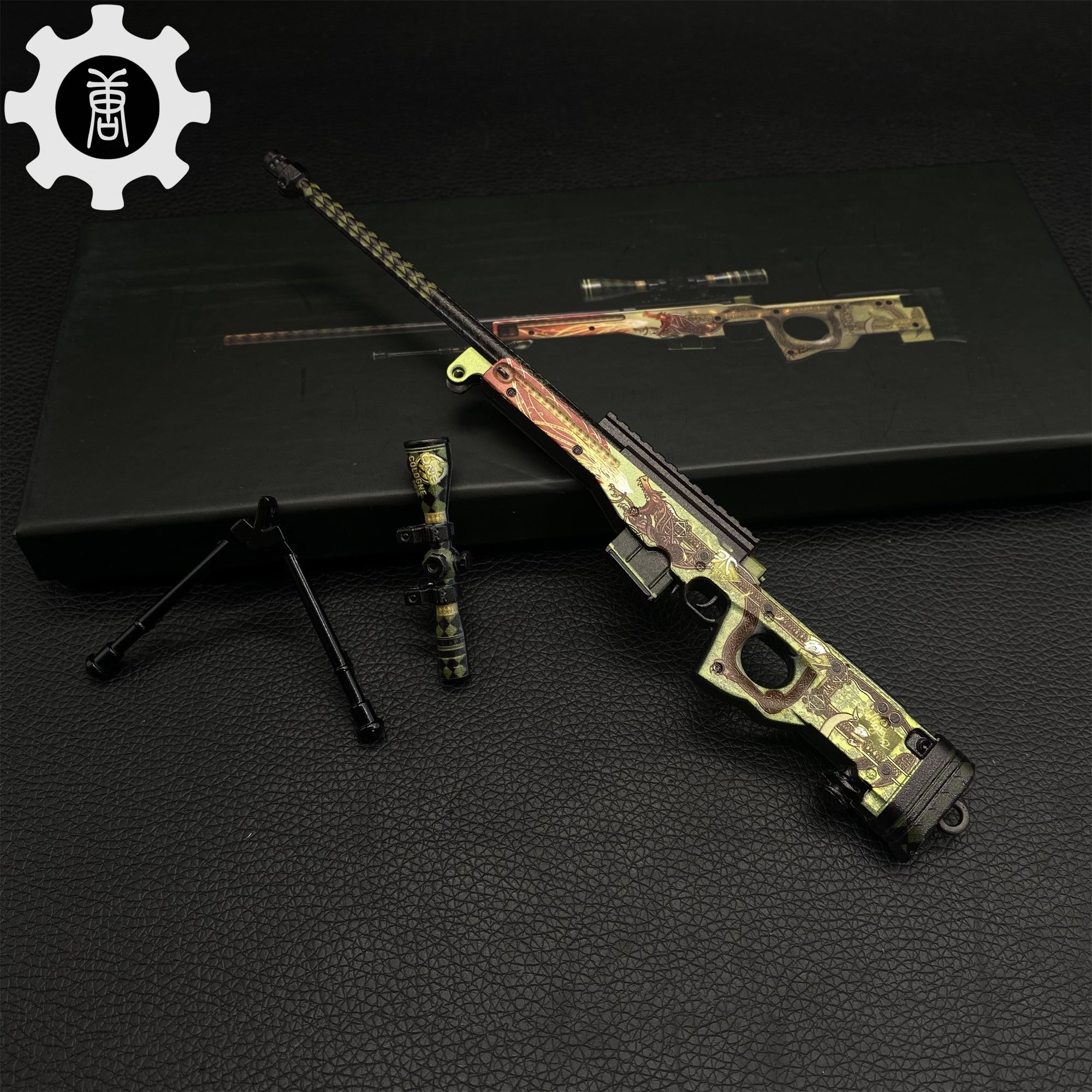 Dragon Lore & Gungnir AWP Miniature Metal Replica - Tophatter Daily Deals