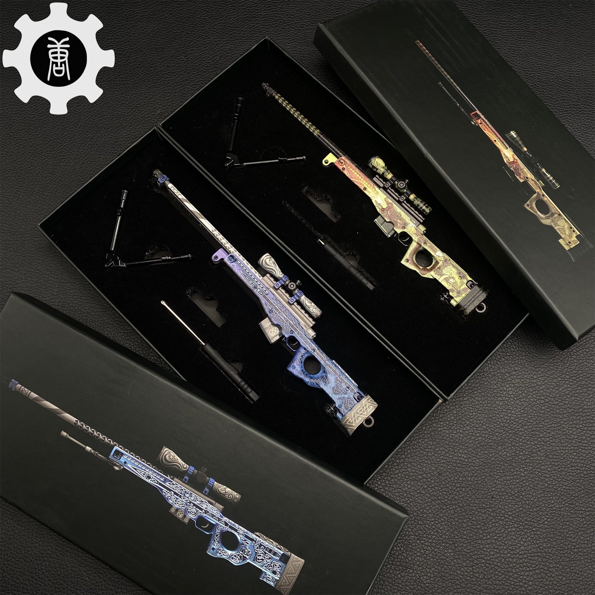 Dragon Lore & Gungnir AWP Miniature Metal Replica - Tophatter Daily Deals