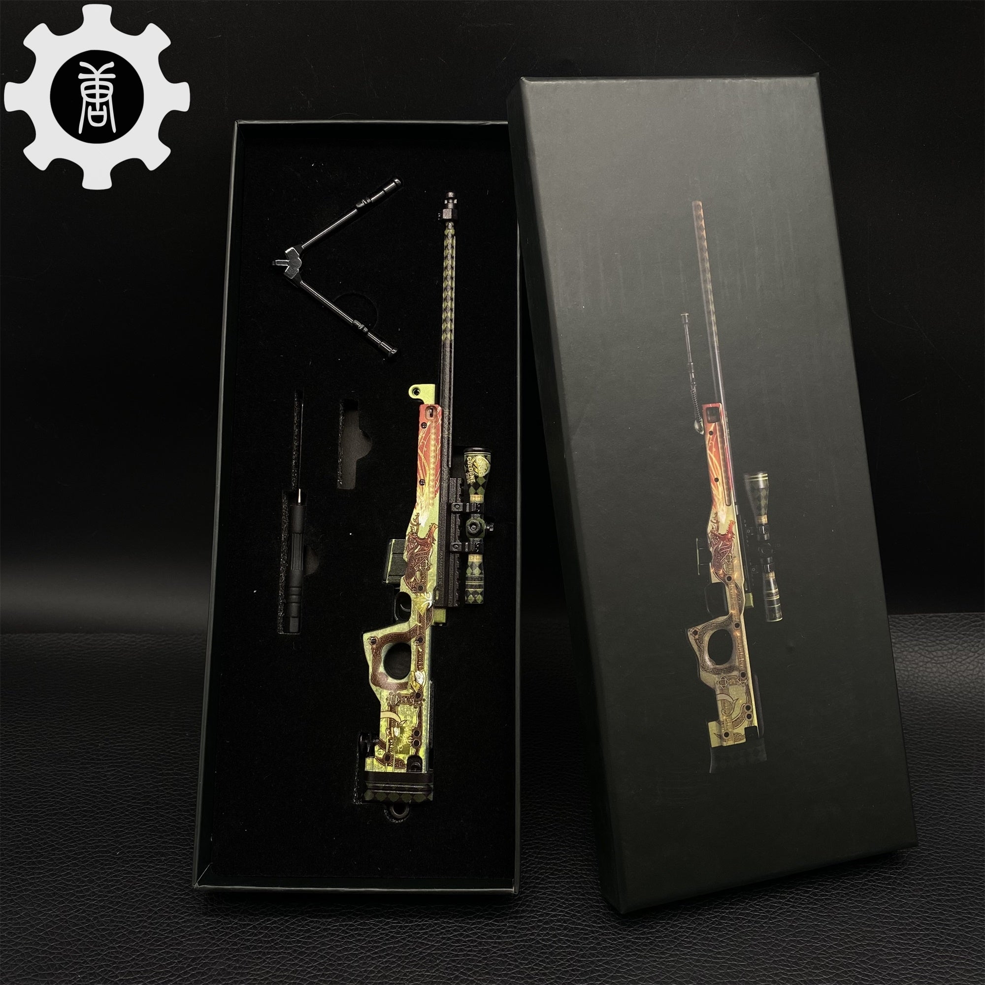 Dragon Lore & Gungnir AWP Miniature Metal Replica Dragon Lore - Tophatter Daily Deals