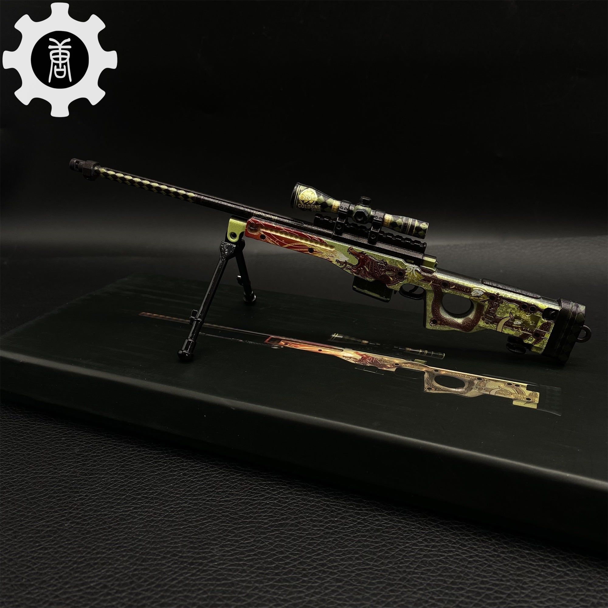 Dragon Lore & Gungnir AWP Miniature Metal Replica - Tophatter Daily Deals