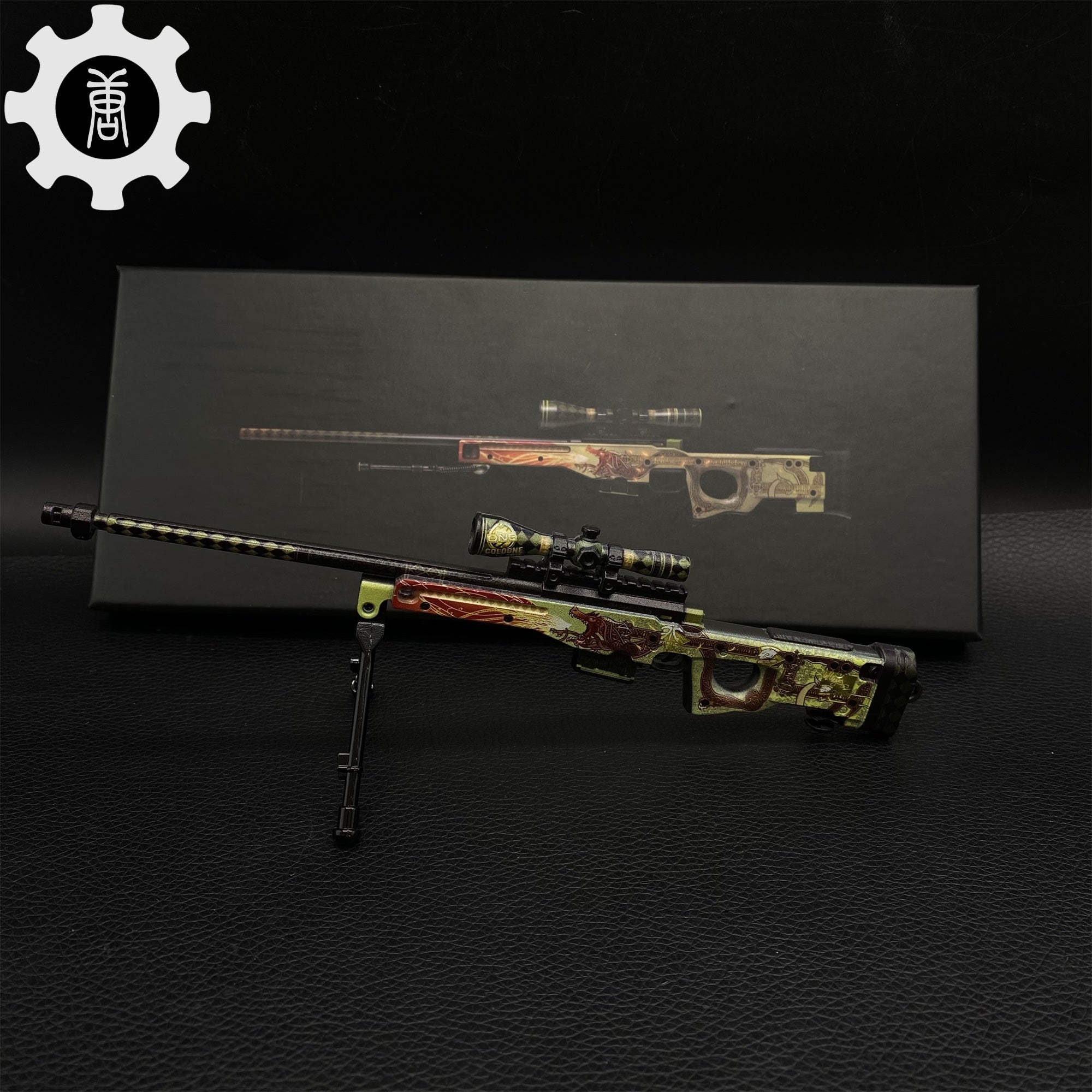 Dragon Lore & Gungnir AWP Miniature Metal Replica - Tophatter Daily Deals