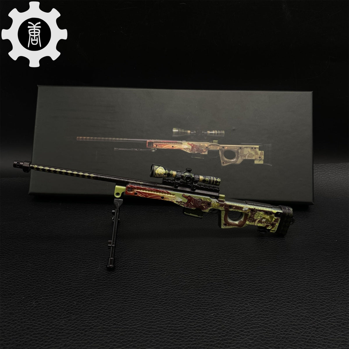 Dragon Lore & Gungnir AWP Miniature Metal Replica - Tophatter Daily Deals