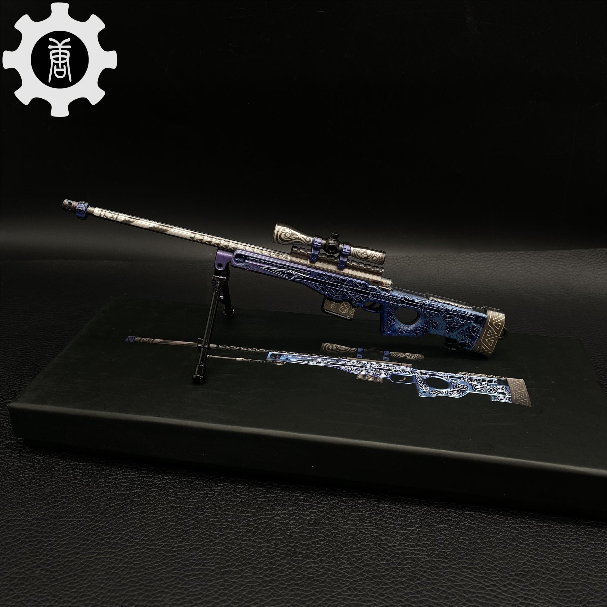 Dragon Lore & Gungnir AWP Miniature Metal Replica - Tophatter Daily Deals