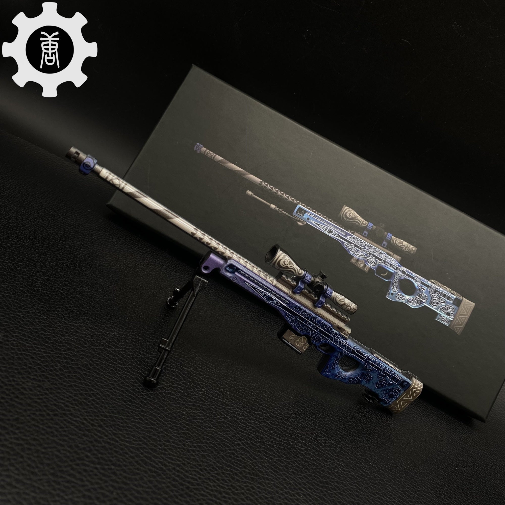 Dragon Lore & Gungnir AWP Miniature Metal Replica - Tophatter Daily Deals