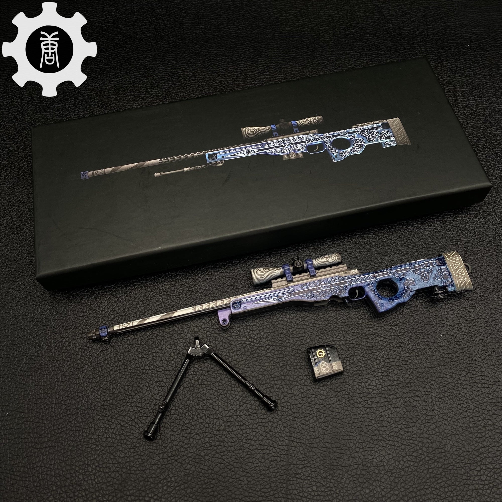 Dragon Lore & Gungnir AWP Miniature Metal Replica - Tophatter Daily Deals