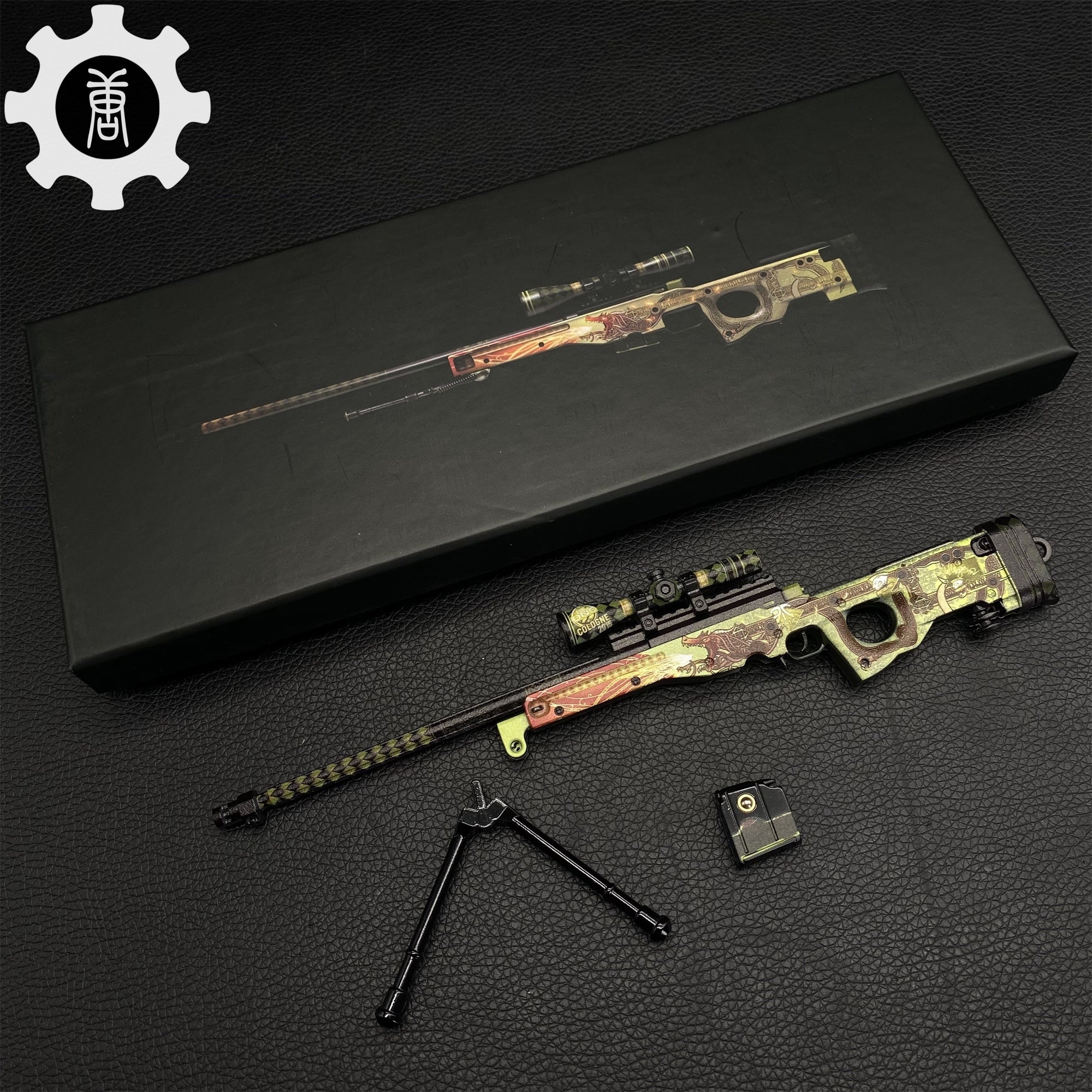 Dragon Lore & Gungnir AWP Miniature Metal Replica - Tophatter Daily Deals