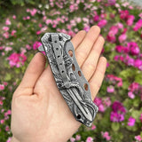 Cool Dragon With Sword Folding Knife - Tophatter Daily Deals