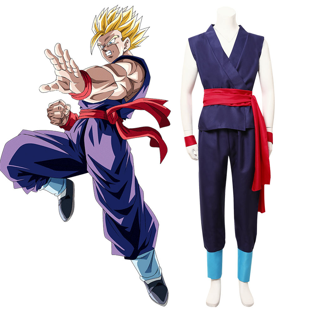 Dragon Ball Adult Son Gohan Super Saiyan Cosplay Costume Costume - Tophatter Daily Deals