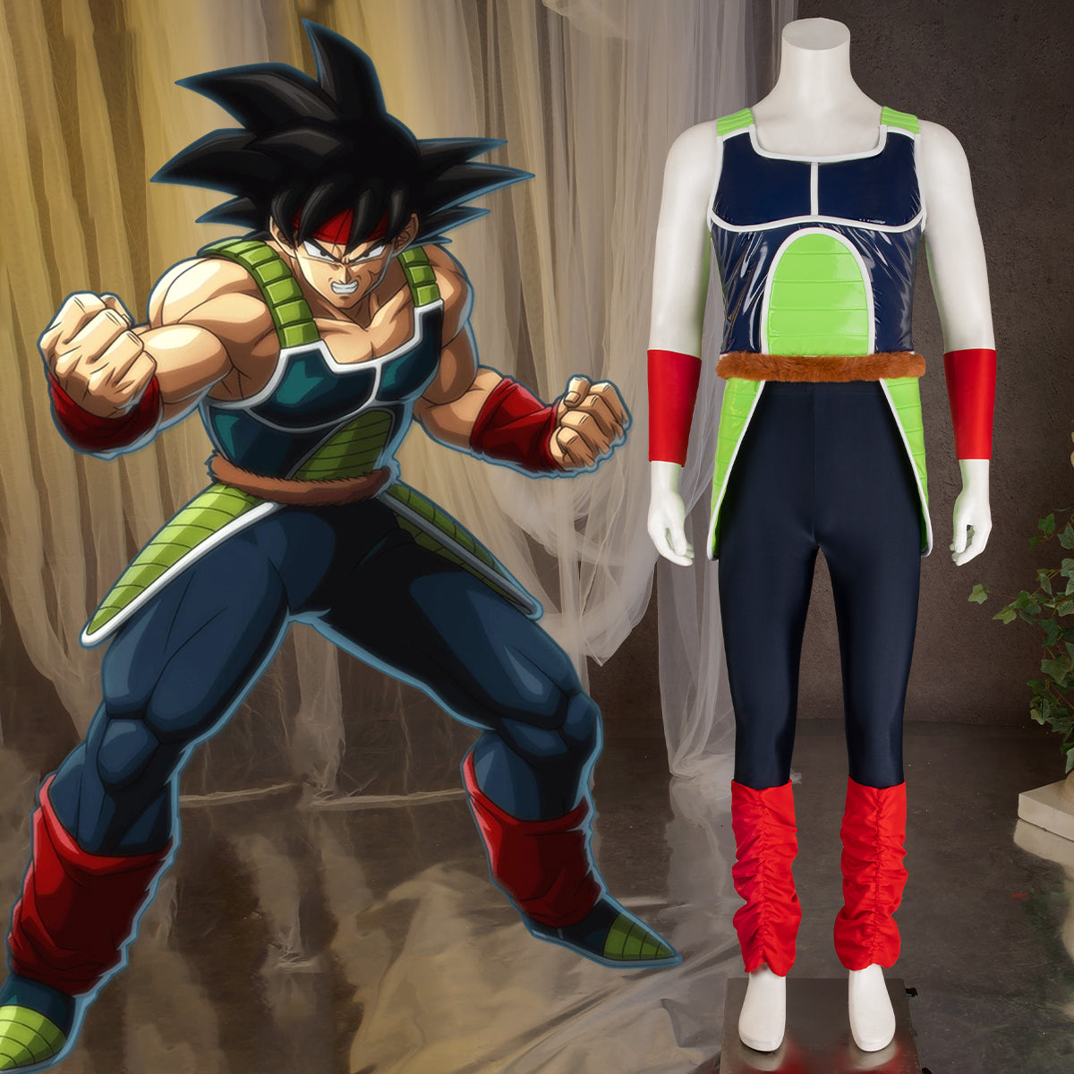 Dragon Ball FighterZ Bardock Cosplay Costume Costume - Tophatter Daily Deals