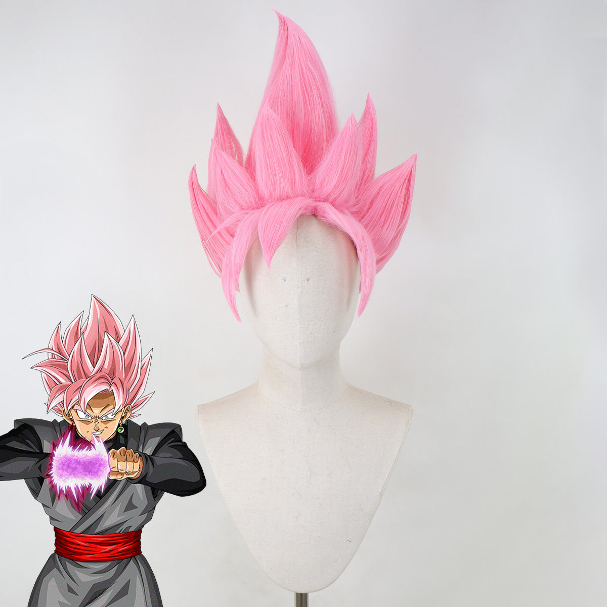 Dragon Ball Super Goku Black Red Cosplay Wig Wig - Tophatter Daily Deals