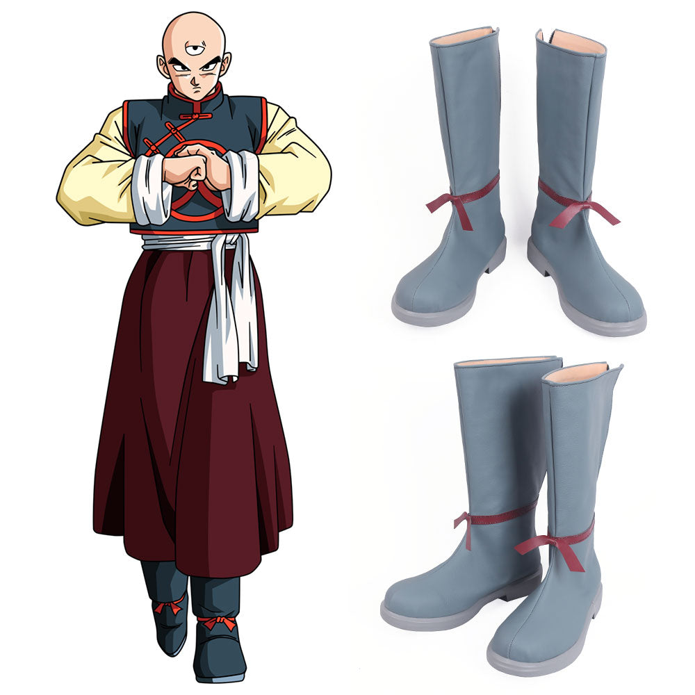 Dragon Ball Tenshinhan Grey Shoes Cosplay Boots Shoes/Boots - Tophatter Daily Deals