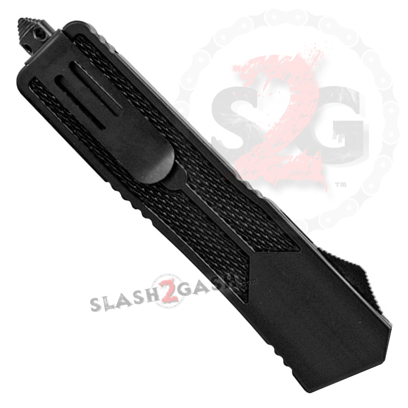 Dragon OTF Knife Titanium Rainbow Automatic Out The Front Switchblade Knife-OTF - Tophatter Daily Deals
