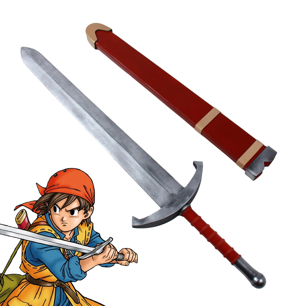 Dragon Quest VIII Hero Cosplay Weapon Pro Prop - Tophatter Daily Deals