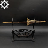 3D Printed 1: 12 Scale Dragonslayer Spear Replica Sword & Stand - Tophatter Daily Deals
