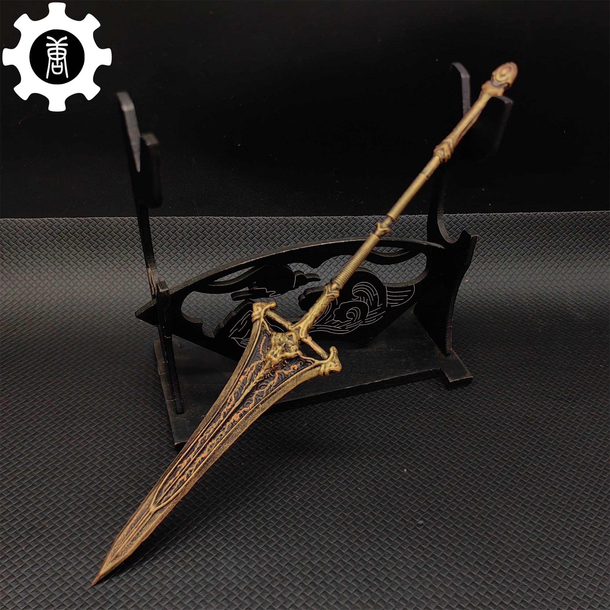 3D Printed 1: 12 Scale Dragonslayer Spear Replica - Tophatter Daily Deals