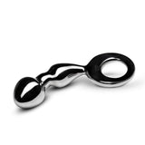Drang Fun Metal Anal Plug Silver - Luxury Design 4 Inch > Anal Range > Butt Plugs - Tophatter Daily Deals