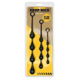 Drop Kick Silicone Beginner Ass Training Kit Three Piece Set > Anal Range > Anal Beads - Tophatter Daily Deals