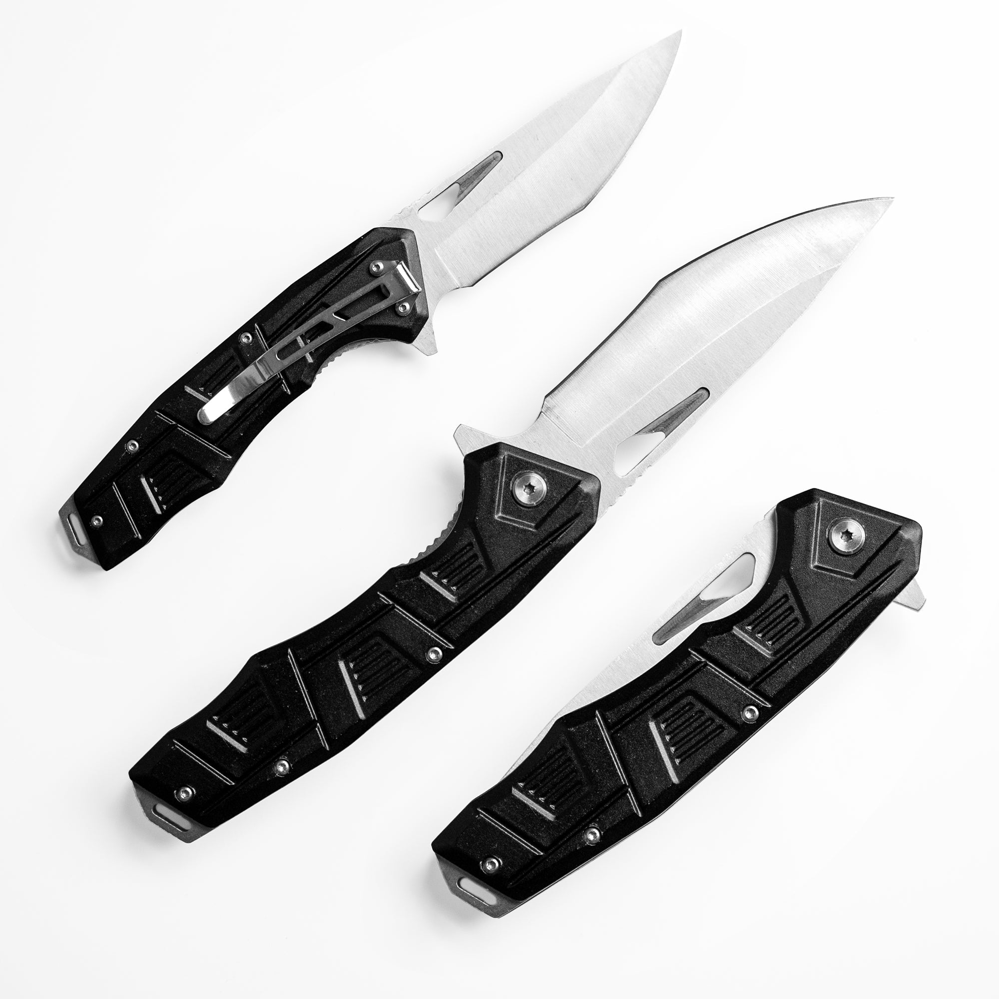Fire and Steel - Drop Point Folding Knife Fire and Steel Exclusive - Tophatter Daily Deals