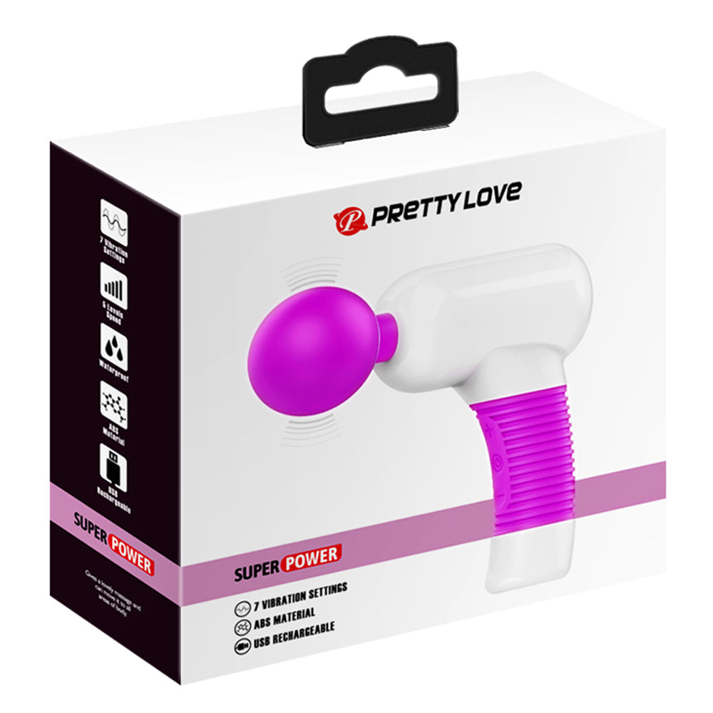 Pretty Love Super Power Gun – Powerful Massage Gun > Vibrators > Unconventional - Tophatter Daily Deals