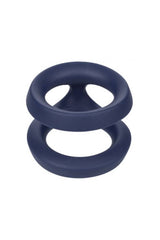 Cal Exotics - Viceroy - Dual Silicone Cock Ring - Blue Sex Toy - Tophatter Daily Deals