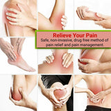 Electro Muscle Stimulation Machine - Dual Channel TENS Machine for Pain Relief | TENS Unit Muscle Stimulator with 20 Modes | 2″ and 2″x4″ TENS Pads Health & Beauty - Tophatter Daily Deals