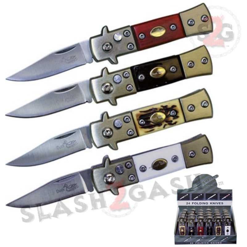 Mini Duck Stiletto Auto Knife Cali Legal Switchblade - 4 colors Knife-Auto - Tophatter Daily Deals