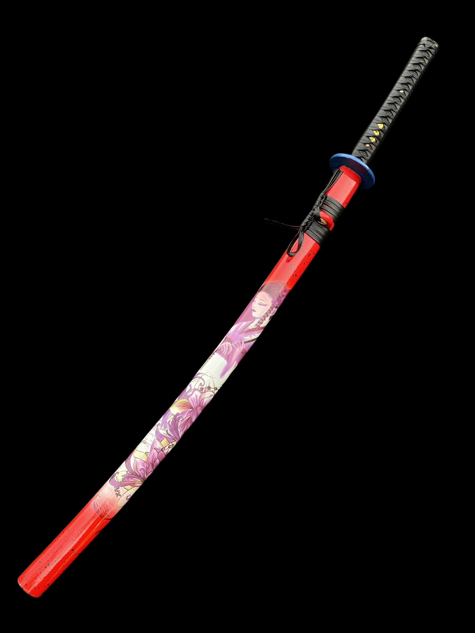 Traditional Japanese Katana - Geisha - Tophatter Daily Deals