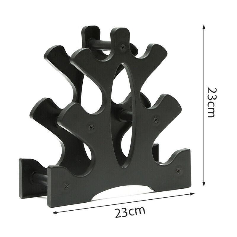 Dumbbell Storage Rack UK - 3 Tier Weight Storage Rack Dumbbeells rack - Tophatter Daily Deals