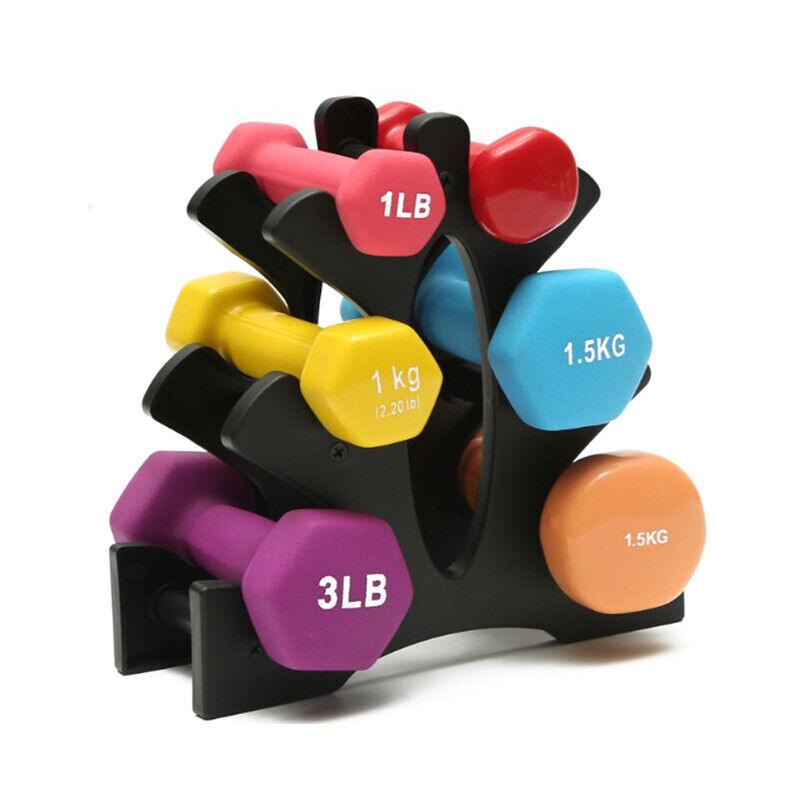 Dumbbell Storage Rack UK - 3 Tier Weight Storage Rack Dumbbeells rack - Tophatter Daily Deals
