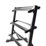 Three Tier Dumbbell Rack - Dumbbell Storage Rack Stand Hex Weight Heavy Duty 3 Tier Wide Home Gym fitness 1000lbs Exercise & Fitness Equipment Manuals - Tophatter Daily Deals