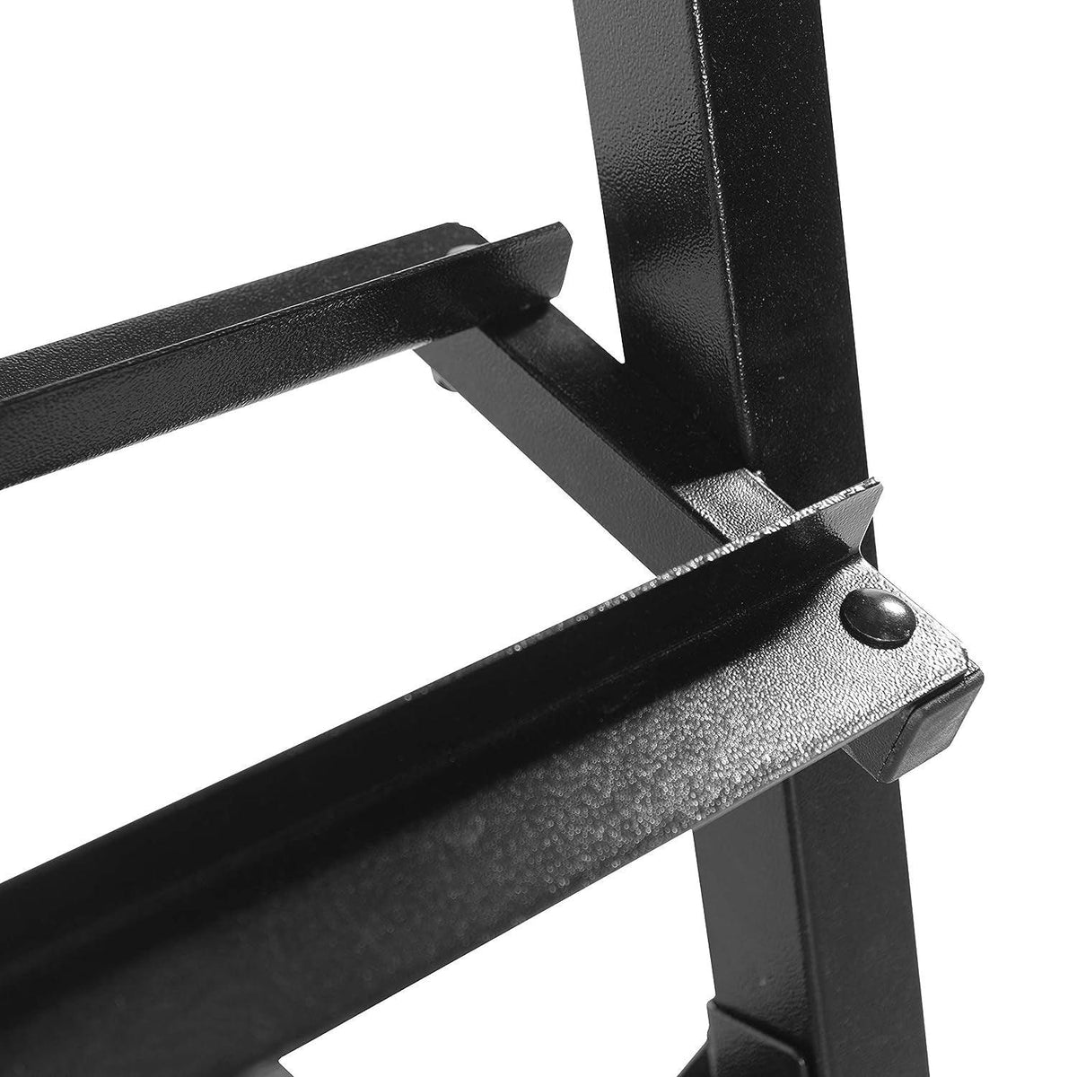 Three Tier Dumbbell Rack - Dumbbell Storage Rack Stand Hex Weight Heavy Duty 3 Tier Wide Home Gym fitness Exercise & Fitness Equipment Manuals - Tophatter Daily Deals