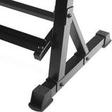 Three Tier Dumbbell Rack - Dumbbell Storage Rack Stand Hex Weight Heavy Duty 3 Tier Wide Home Gym fitness Exercise & Fitness Equipment Manuals - Tophatter Daily Deals