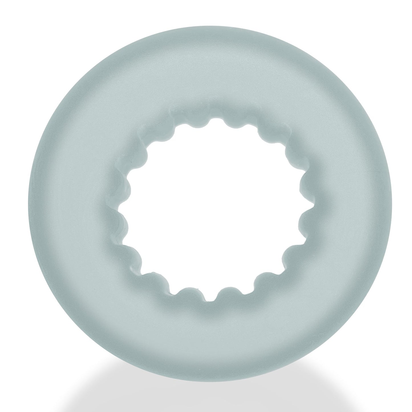 Oxballs Axis Inner Ribbed Griphold Cockring Clear Ice Edition > Cock Ring > Single - Tophatter Daily Deals