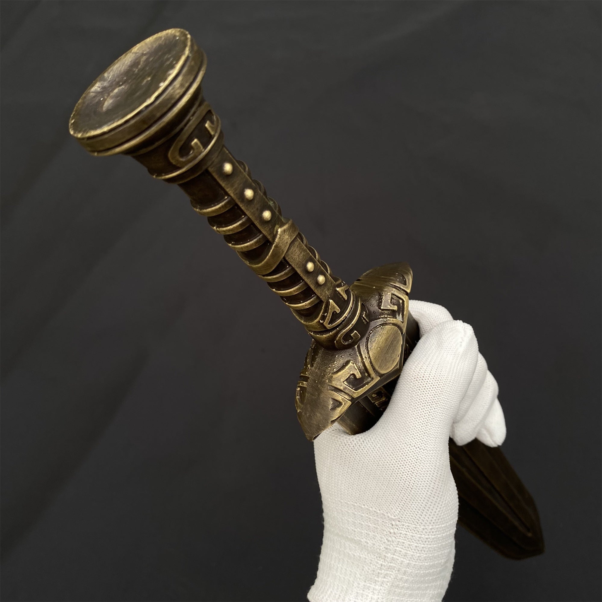 IRL Skyrim Dwarven Dagger Brass Replica - Tophatter Daily Deals