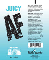 Juicy AF Natural Water-Based Lubricant – 2 Oz Lubricant > Lube > Water Based - Tophatter Daily Deals