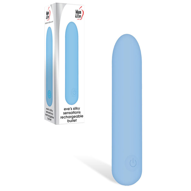 Adam & Eve Eve's Silky Sensations (Pink) – Rechargeable 9.4 cm Bullet Vibrator > Vibrators > Mini Vibrators - Tophatter Daily Deals