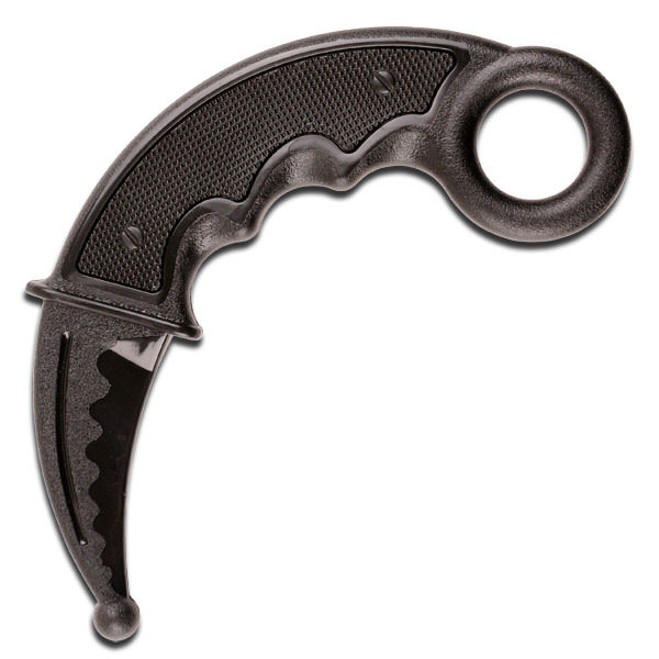 6.7 Inches PP Material Practice Training Karambit Knife - Tophatter's Guns'N'Weapons Store Collectible Weapons - Tophatter Daily Deals
