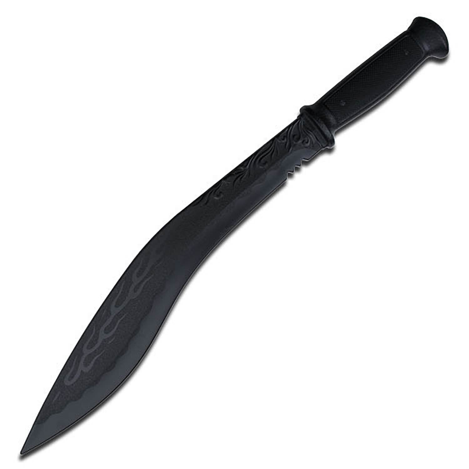 Black Polypropylene Kukri Machete 25 Inch Trainer Practice Training Knife Collectible Weapons - Tophatter Daily Deals