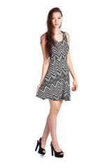 Women's Printed Jersey Dress Dresses / Midi - Tophatter Daily Deals