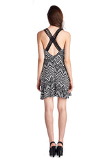 Women's Printed Jersey Dress Dresses / Midi - Tophatter Daily Deals