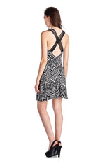 Women's Printed Jersey Dress Dresses / Midi - Tophatter Daily Deals