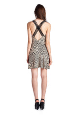 Women's Printed Jersey Dress Dresses / Midi - Tophatter Daily Deals