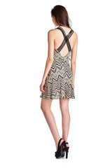 Women's Printed Jersey Dress Dresses / Midi - Tophatter Daily Deals