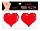 Edible Cinnamon Heart Pasties Romantic Erotic Body Candy > Clothes > Pasties - Tophatter Daily Deals