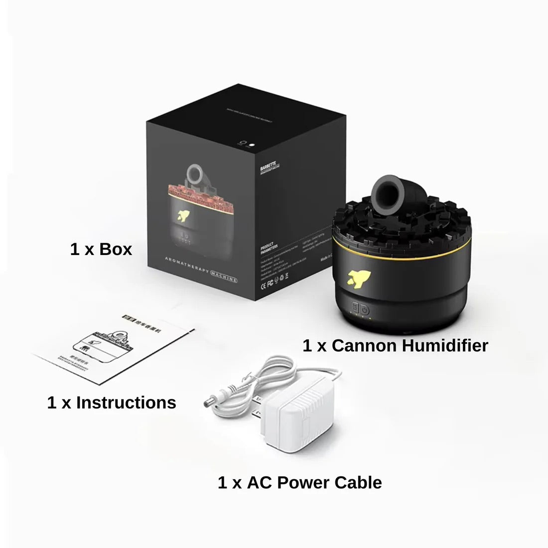 Cannon Humidifier AromaTherapy - Tophatter Daily Deals